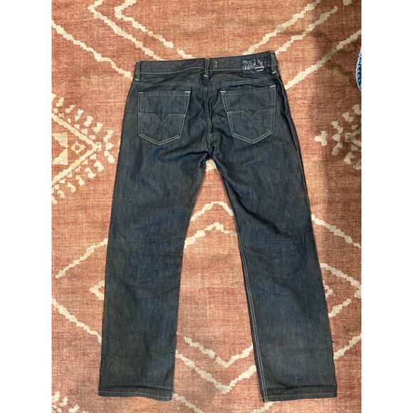 Vintage Diesel Men’s Jeans 33 Faded Black Grey - Picture 4 of 8